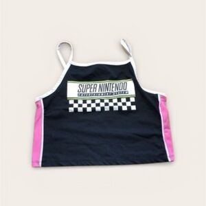 Nintendo Black and White Graphic Tee